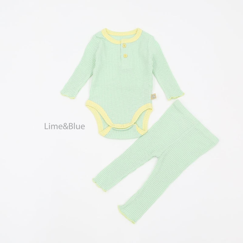 Lime & Blue - Korean Baby Fashion - #babyboutique - Shushu Marshmello Suit - 11