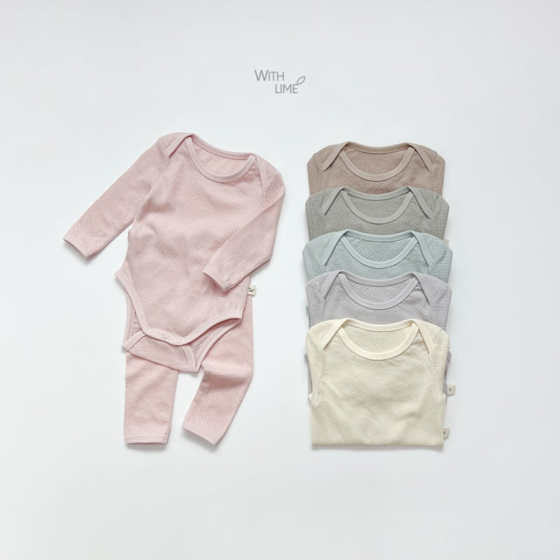 Lime & Blue - Korean Baby Fashion - #babyoninstagram - Ace Suit - 2