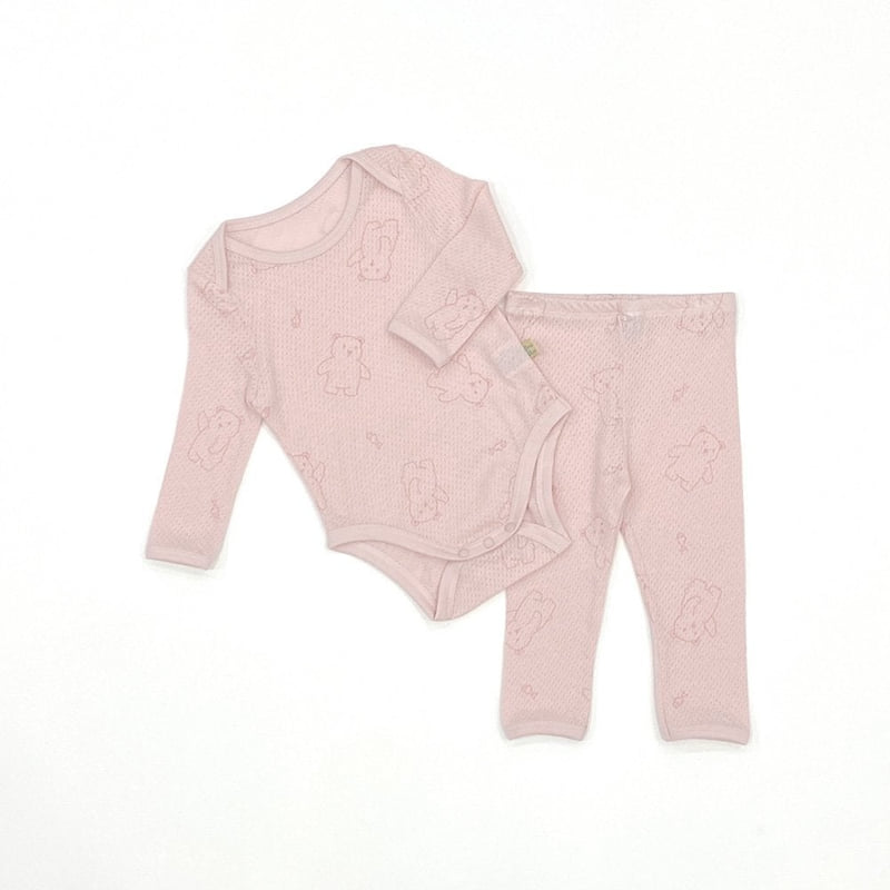 Lime & Blue - Korean Baby Fashion - #babyoutfit - Fish Bear Suit - 7