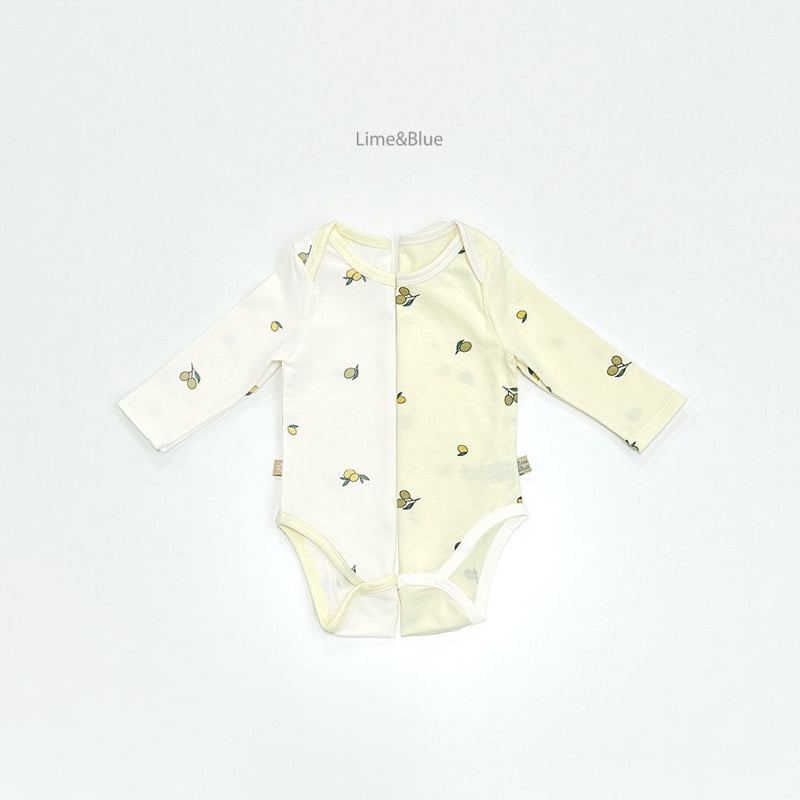 Lime & Blue - Korean Baby Fashion - #babyoutfit - Organic Olive Suit - 6