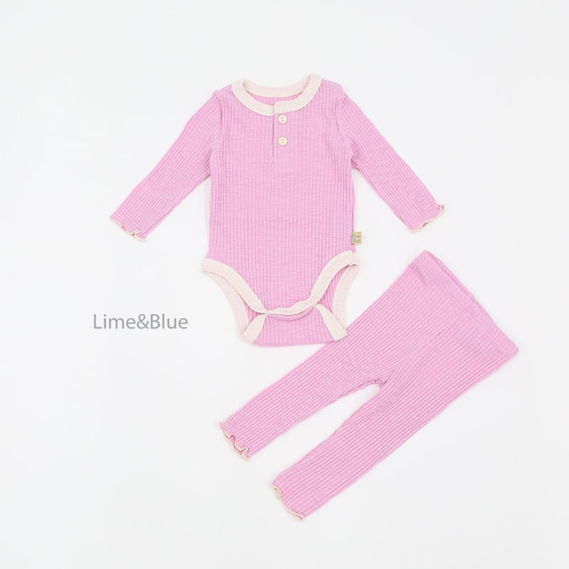 Lime & Blue - Korean Baby Fashion - #babywear - Shushu Marshmello Suit - 7