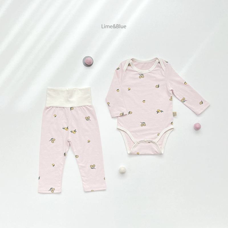 Lime & Blue - Korean Baby Fashion - #onlinebabyboutique - Organic Olive Suit - 9