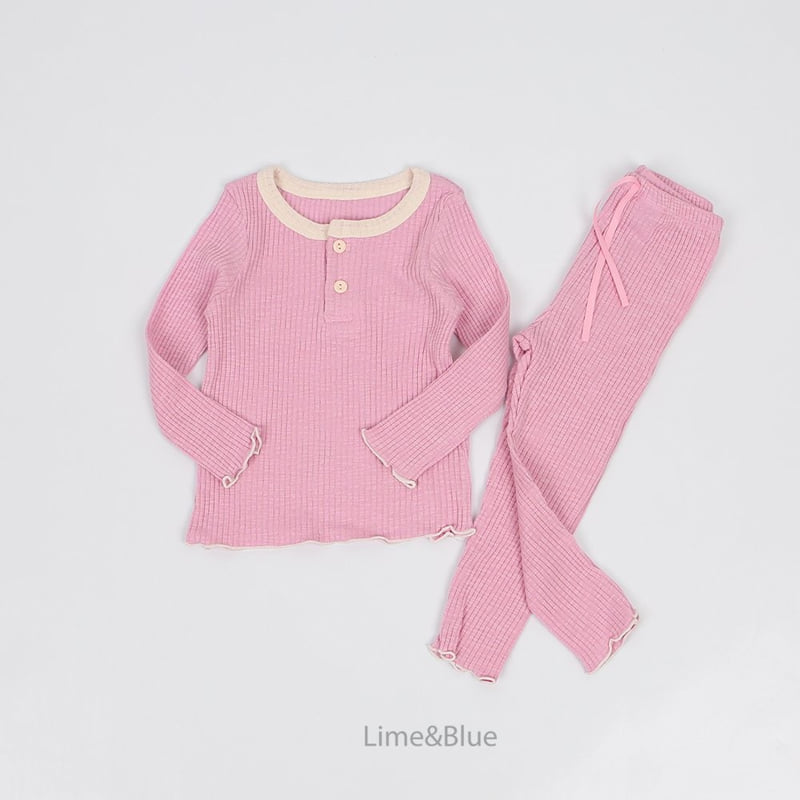 Lime & Blue - Korean Children Fashion - #Kfashion4kids - Shushu Marshmallow Easywear - 8