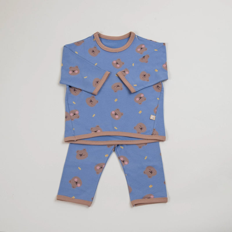 Lime & Blue - Korean Children Fashion - #childofig - New Bear Easywear - 8
