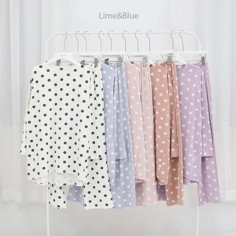 Lime & Blue - Korean Children Fashion - #childofig - Big Dot Easywear - 2