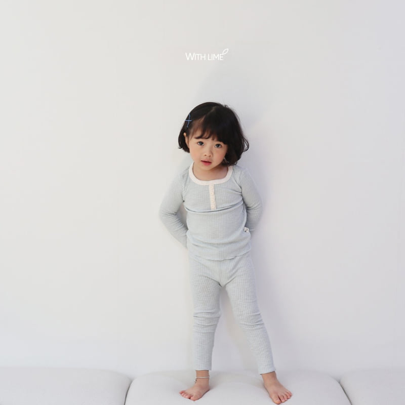 Lime & Blue - Korean Children Fashion - #prettylittlegirls - Sarah Easywear - 4