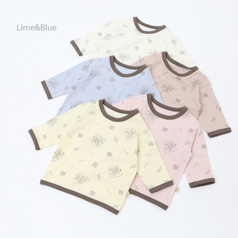 Lime & Blue - Korean Children Fashion - #childofig - Carousel Easywear - 4