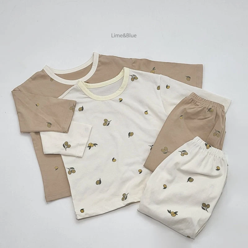 Lime & Blue - Korean Children Fashion - #childofig - Organic Olive Easywear