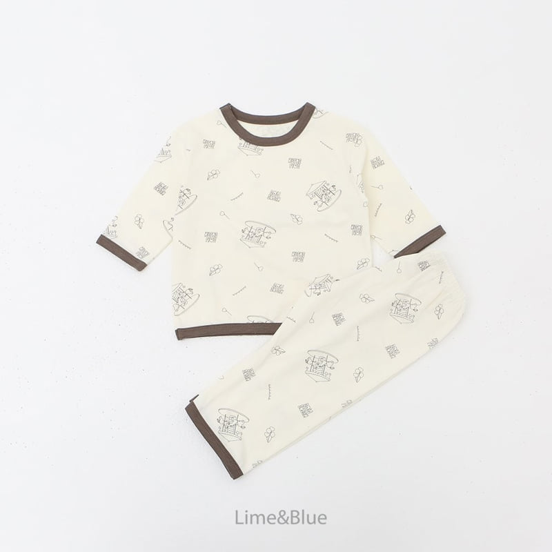 Lime & Blue - Korean Children Fashion - #designkidswear - Carousel Easywear - 6