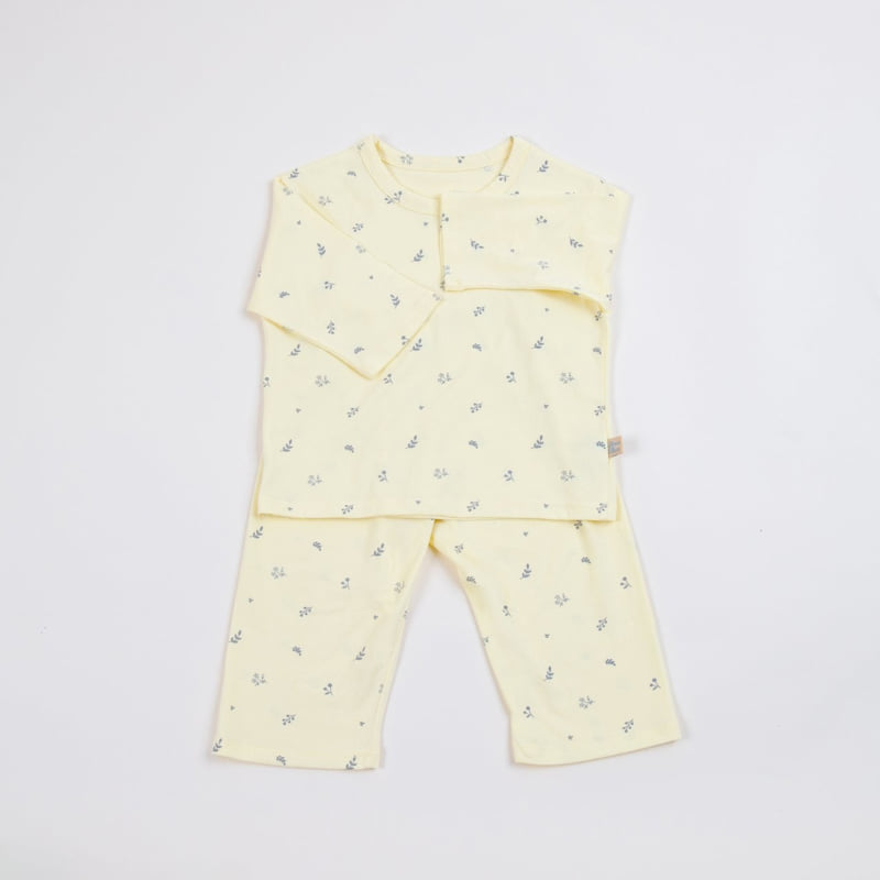 Lime & Blue - Korean Children Fashion - #designkidswear - Organic Leaf Easywear - 5