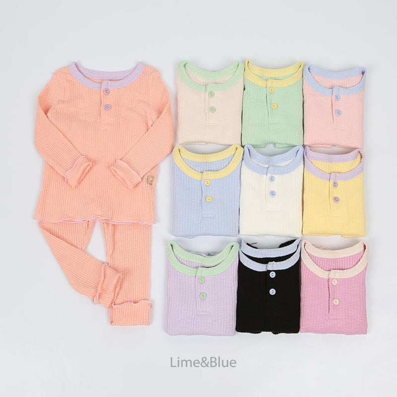 Lime & Blue - Korean Children Fashion - #designkidswear - Shushu Marshmallow Easywear - 2