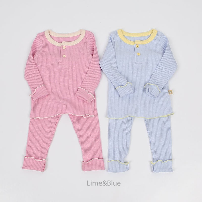 Lime & Blue - Korean Children Fashion - #discoveringself - Shushu Marshmallow Easywear - 3
