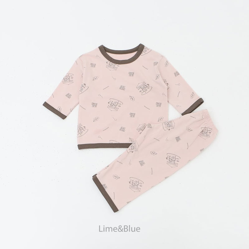 Lime & Blue - Korean Children Fashion - #fashionkids - Carousel Easywear - 8