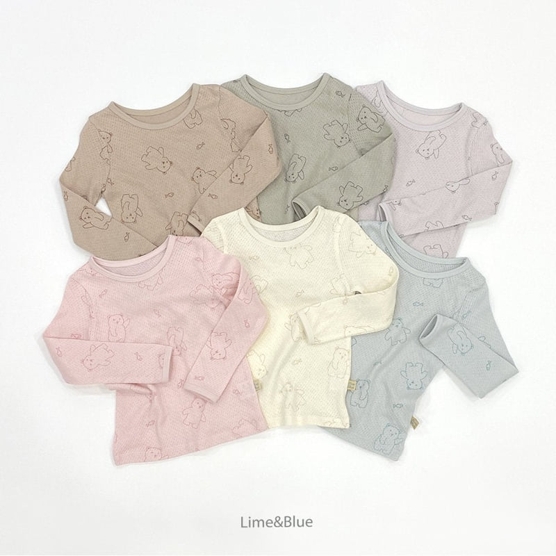 Lime & Blue - Korean Children Fashion - #fashionkids - Fish Bear Easywear - 6