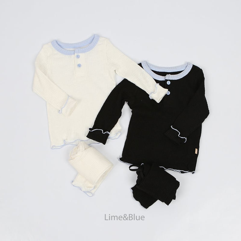 Lime & Blue - Korean Children Fashion - #discoveringself - Shushu Marshmallow Easywear - 4