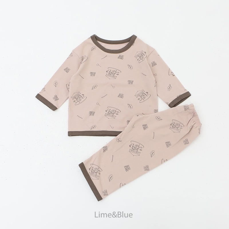Lime & Blue - Korean Children Fashion - #kidsshorts - Carousel Easywear - 9