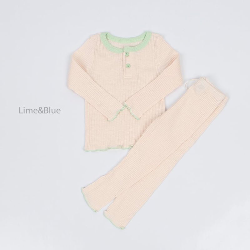 Lime & Blue - Korean Children Fashion - #kidsstore - Shushu Marshmallow Easywear - 6