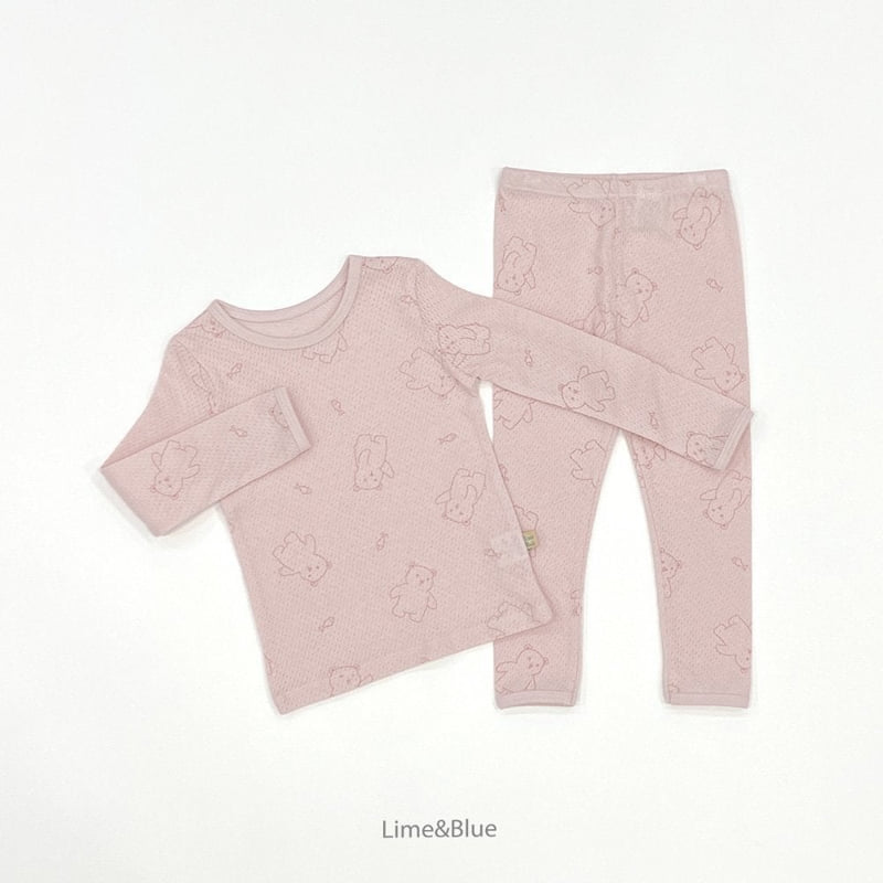 Lime & Blue - Korean Children Fashion - #littlefashionista - Fish Bear Easywear - 11
