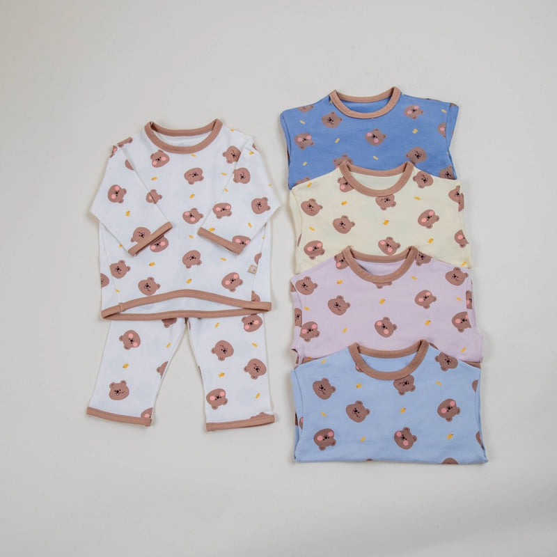 Lime & Blue - Korean Children Fashion - #minifashionista - New Bear Easywear - 3