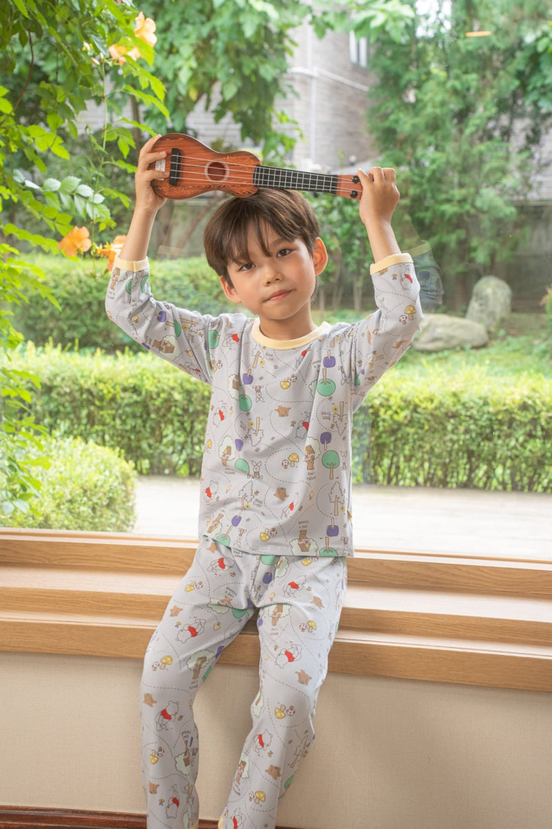 Lime & Blue - Korean Children Fashion - #prettylittlegirls - Forest Friends Easywear - 2