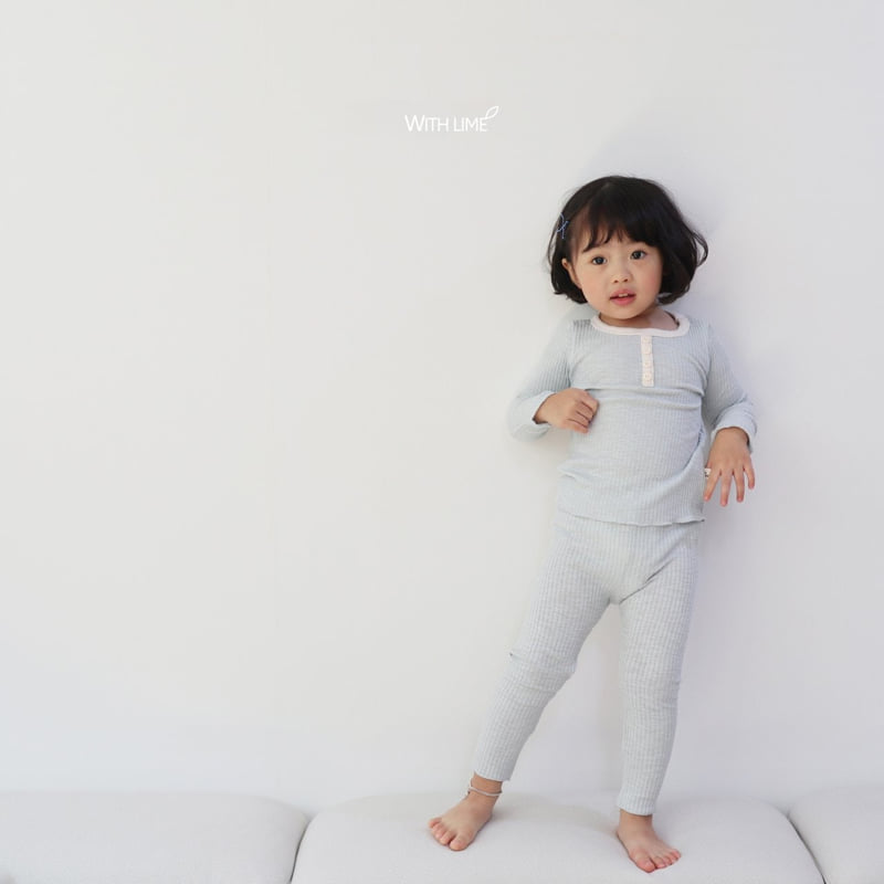 Lime & Blue - Korean Children Fashion - #prettylittlegirls - Sarah Easywear - 3