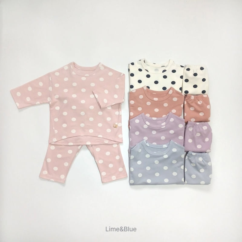 Lime & Blue - Korean Children Fashion - #stylishchildhood - Big Dot Easywear
