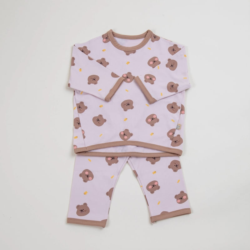 Lime & Blue - Korean Children Fashion - #toddlerclothing - New Bear Easywear - 6