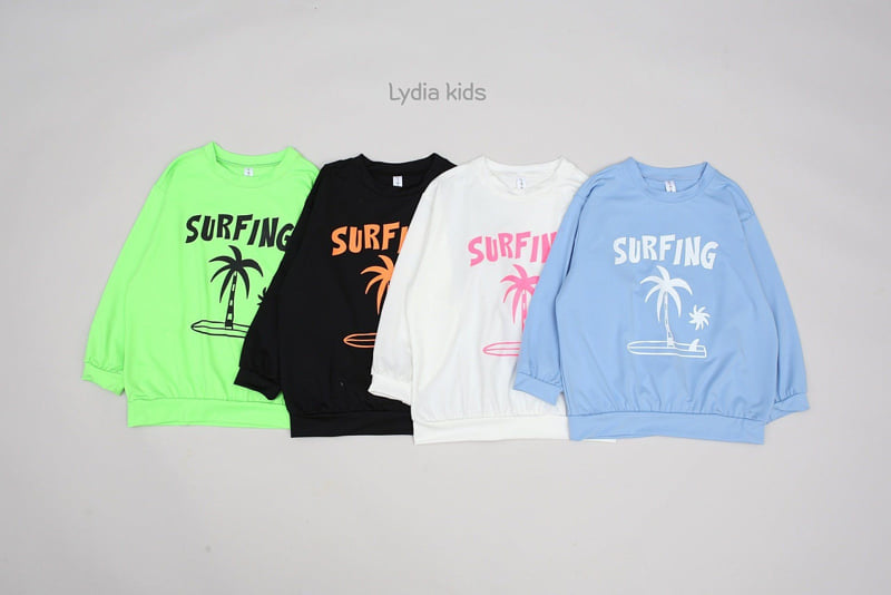 Lydia - Korean Children Fashion - #childofig - Palm Tree Rash Guard