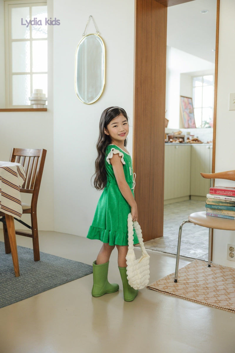 Lydia - Korean Children Fashion - #childofig - Terry Beach One-piece - 11