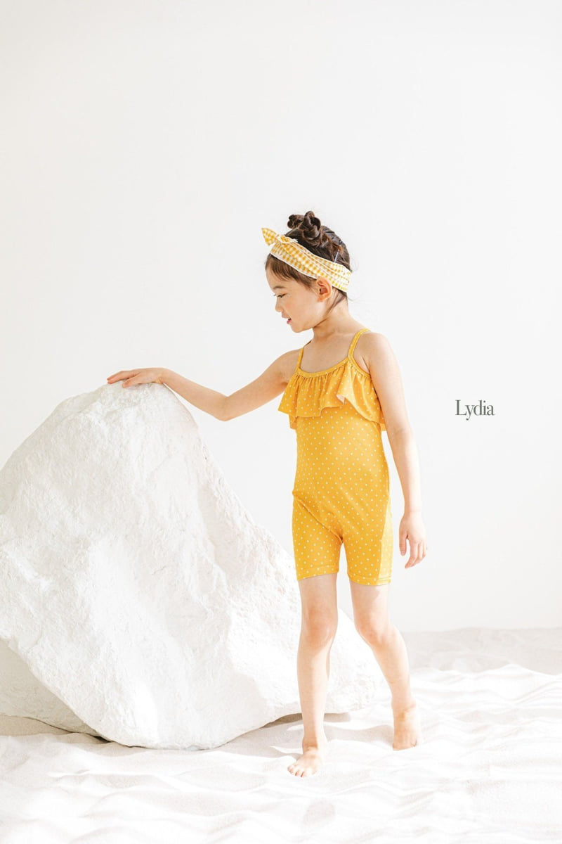 Lydia - Korean Children Fashion - #childrensboutique - Dot Swimsuit - 2