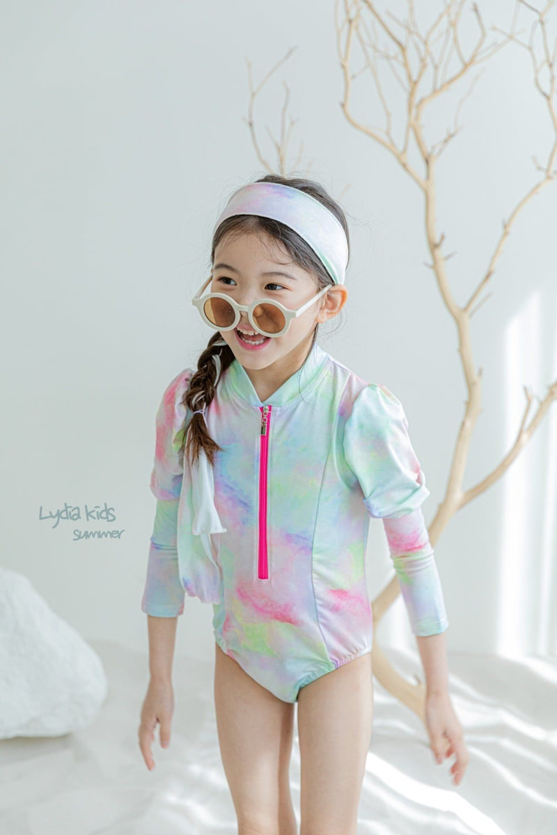 Lydia - Korean Children Fashion - #designkidswear - Ellui Swimsuit - 3
