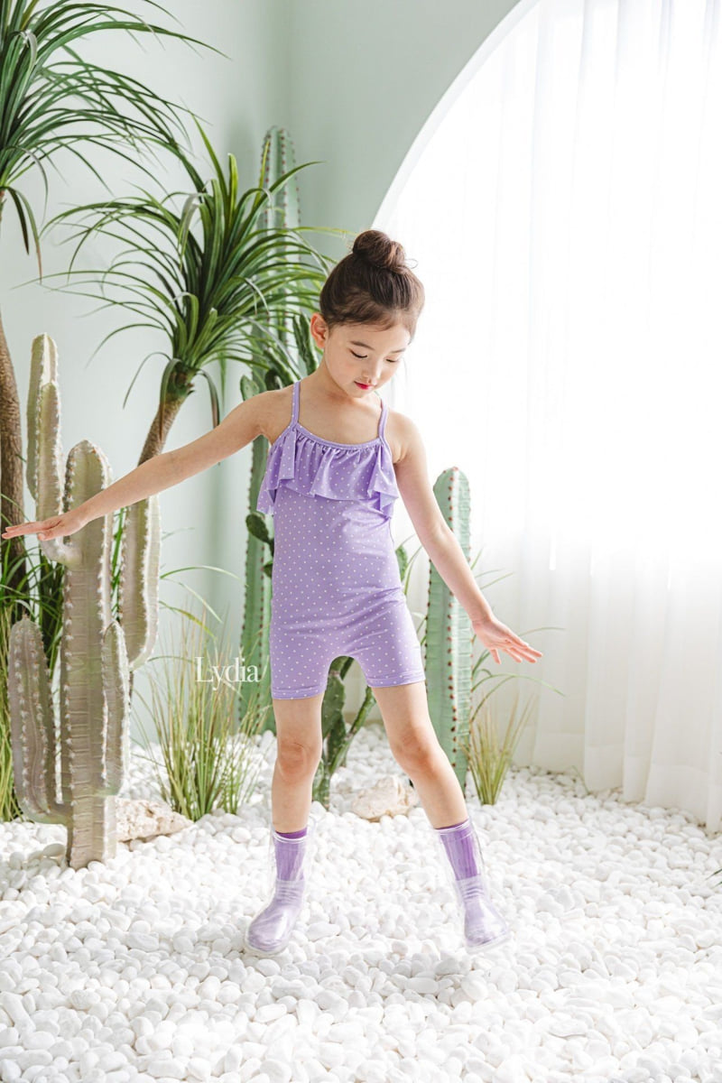 Lydia - Korean Children Fashion - #designkidswear - Dot Swimsuit - 4