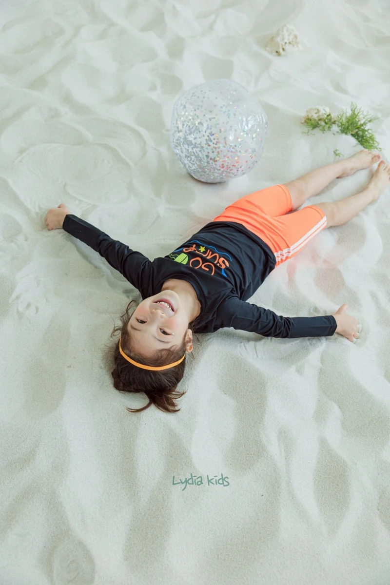 Lydia - Korean Children Fashion - #discoveringself - Surfer Rash Guard Set - 8
