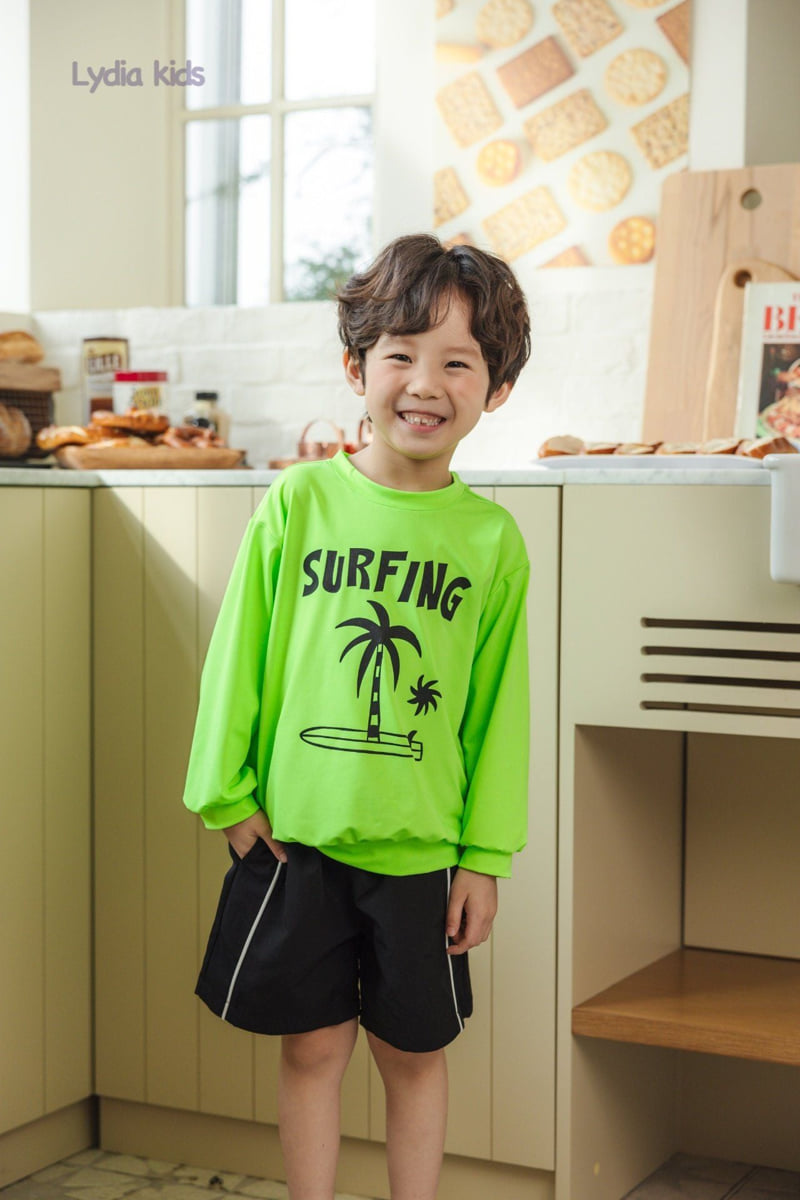 Lydia - Korean Children Fashion - #discoveringself - Palm Tree Rash Guard - 5