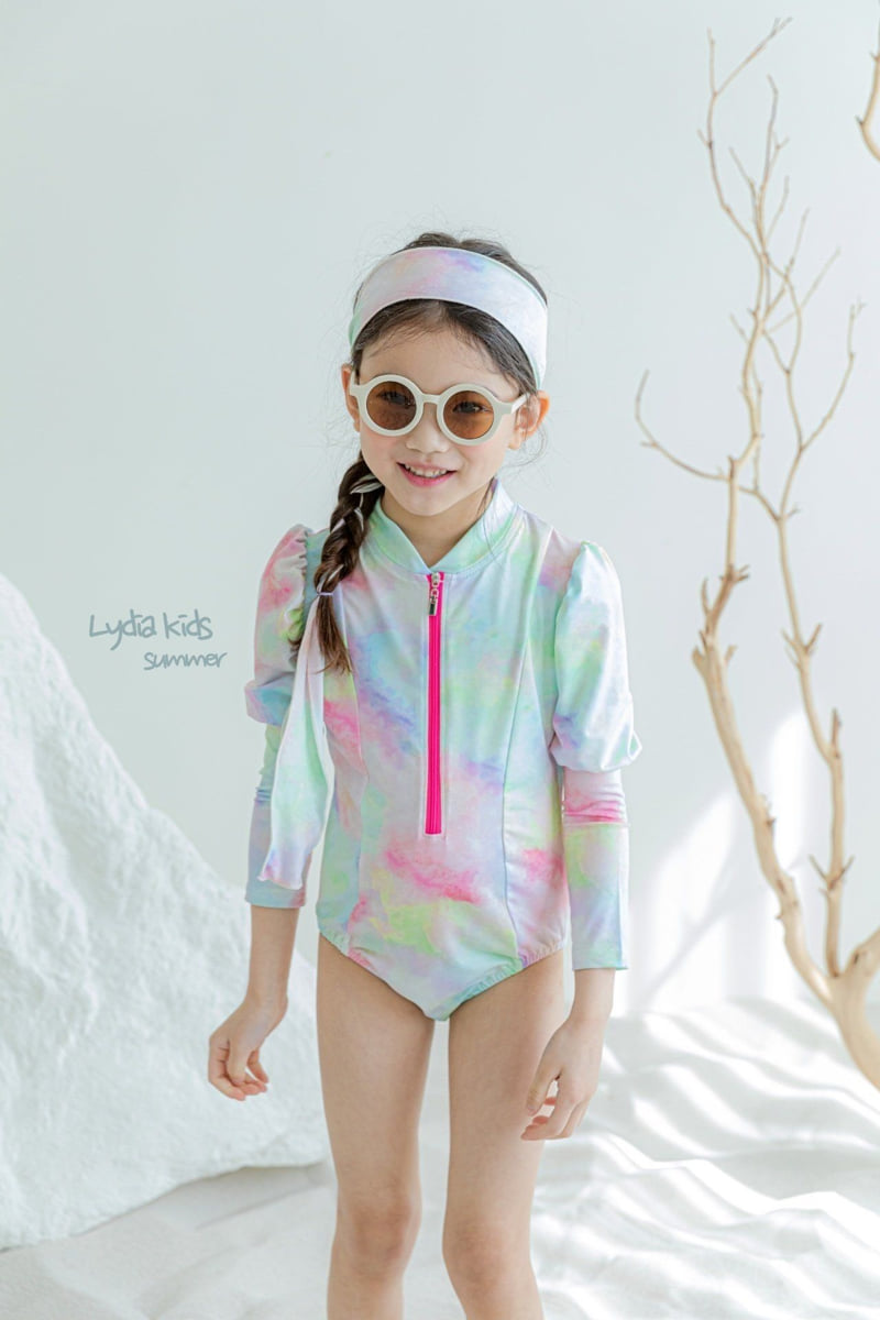 Lydia - Korean Children Fashion - #designkidswear - Ellui Swimsuit - 4