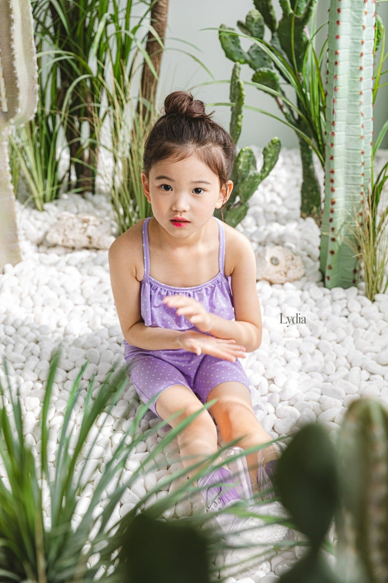 Lydia - Korean Children Fashion - #fashionkids - Dot Swimsuit - 5
