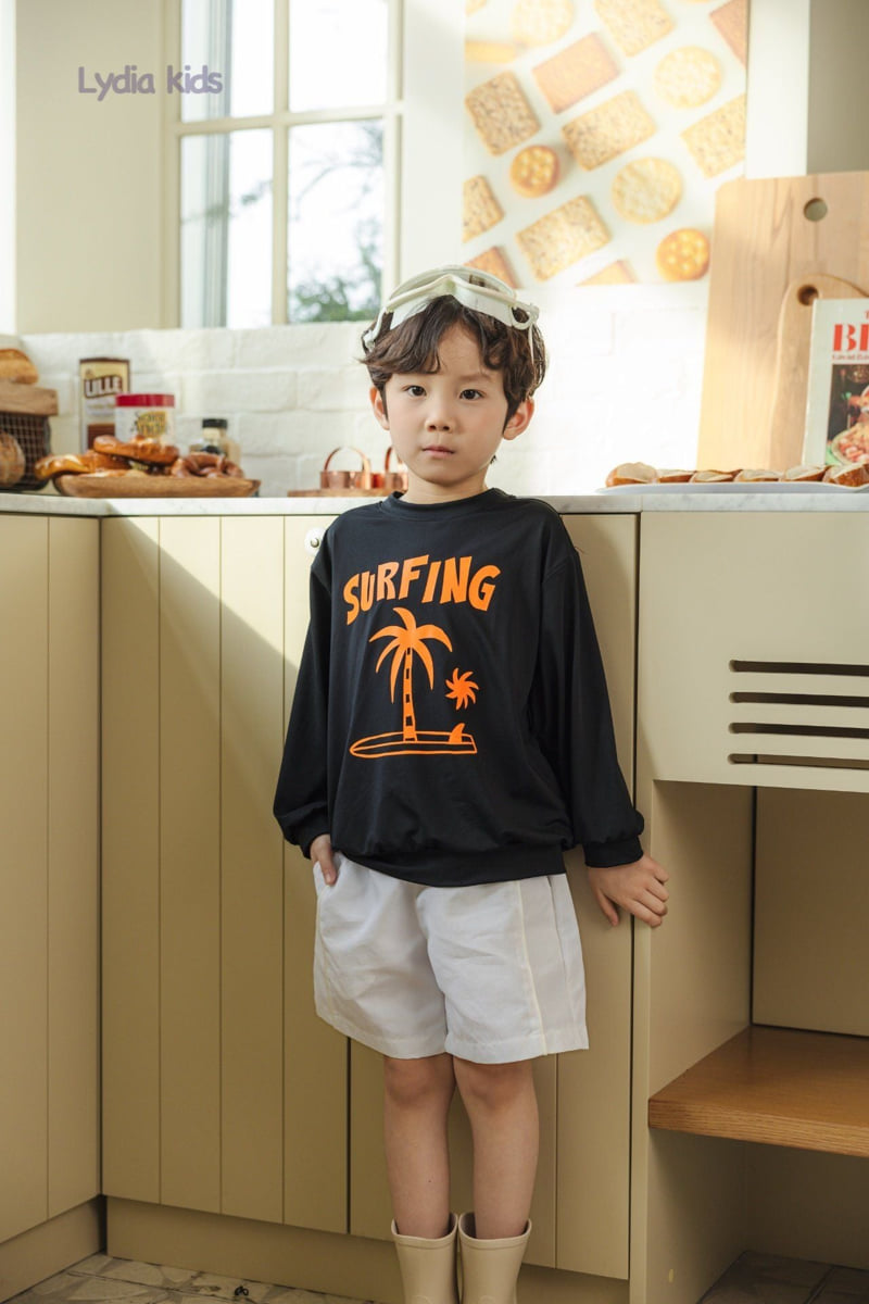 Lydia - Korean Children Fashion - #kidsstore - Palm Tree Rash Guard - 8
