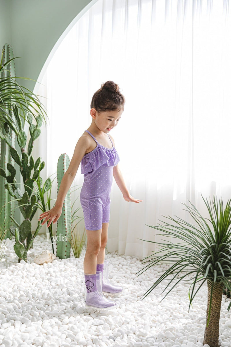 Lydia - Korean Children Fashion - #kidzfashiontrend - Dot Swimsuit - 8