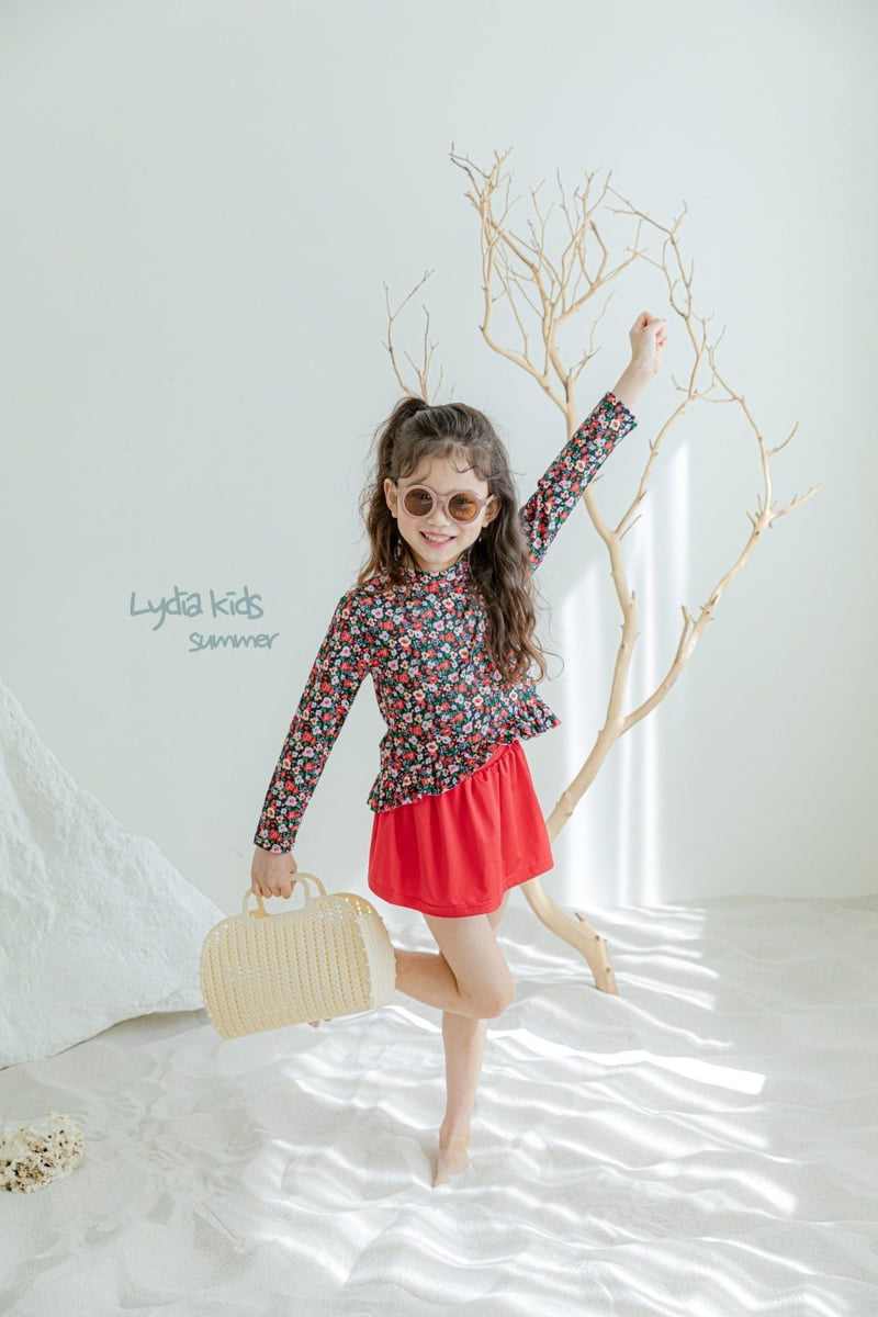 Lydia - Korean Children Fashion - #littlefashionista - Bono Swimsuit Set - 4