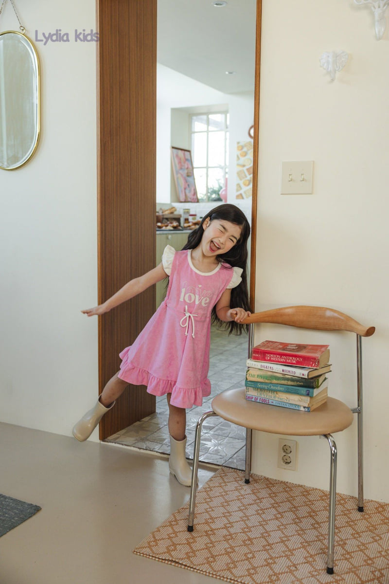 Lydia - Korean Children Fashion - #magicofchildhood - Terry Beach One-piece - 5