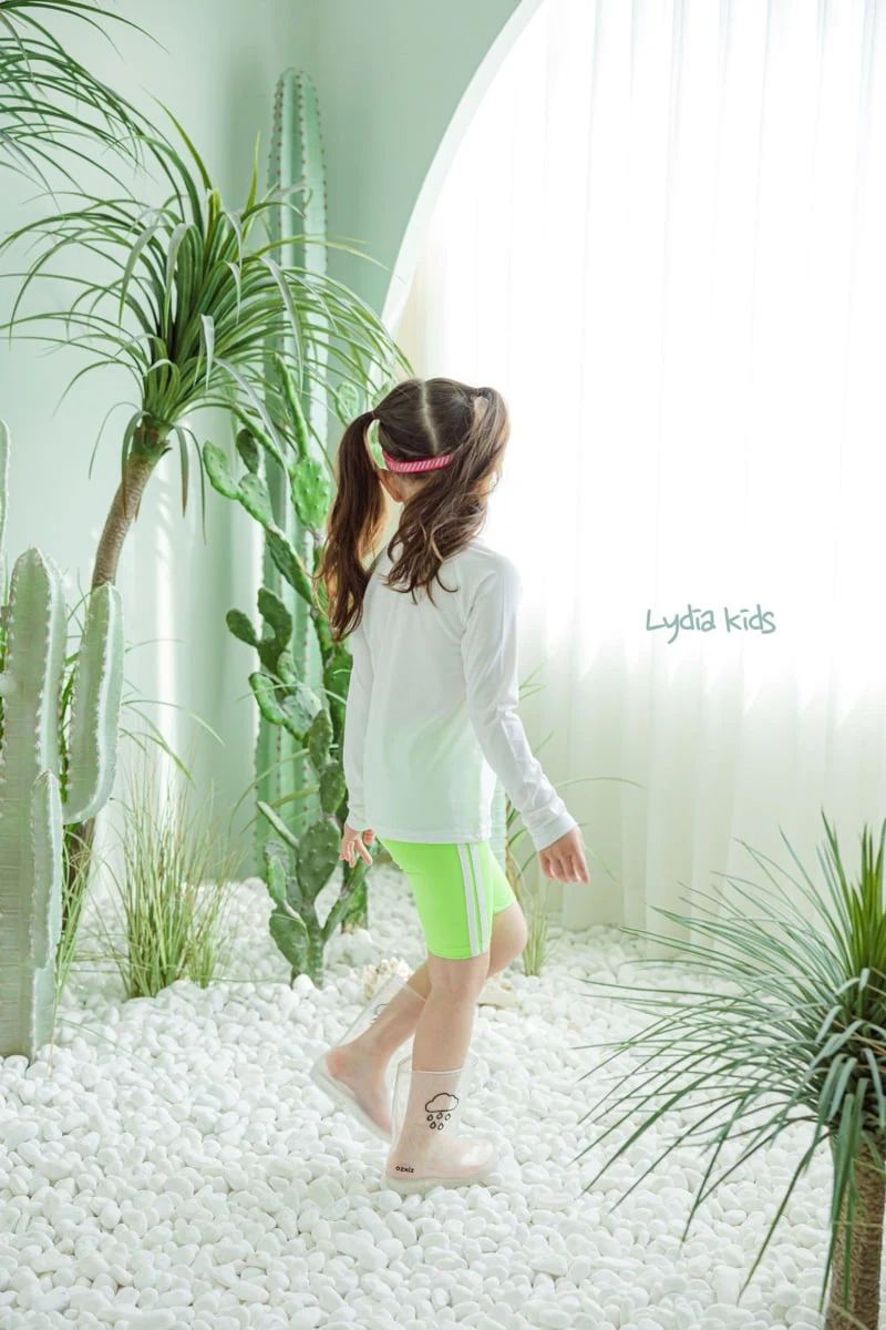 Lydia - Korean Children Fashion - #minifashionista - Surfer Rash Guard Set - 2