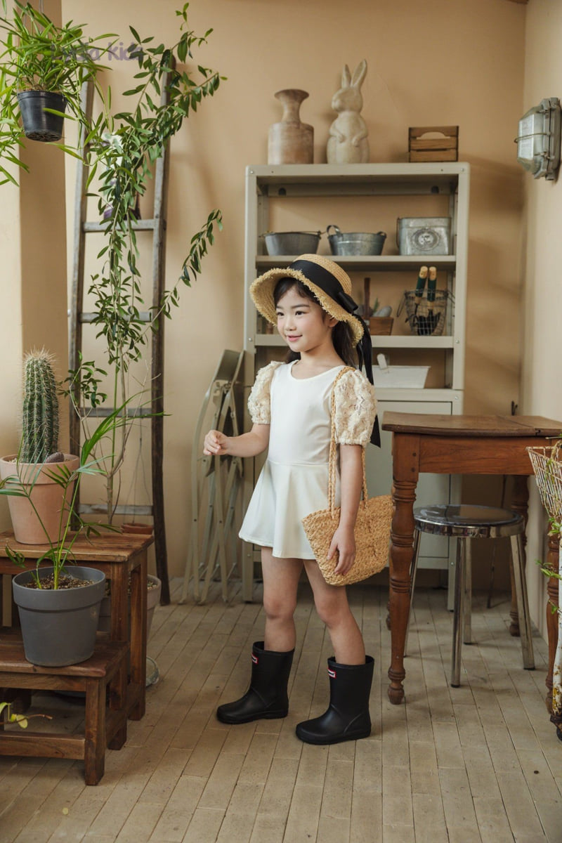 Lydia - Korean Children Fashion - #prettylittlegirls - Lace Swimsuit - 9