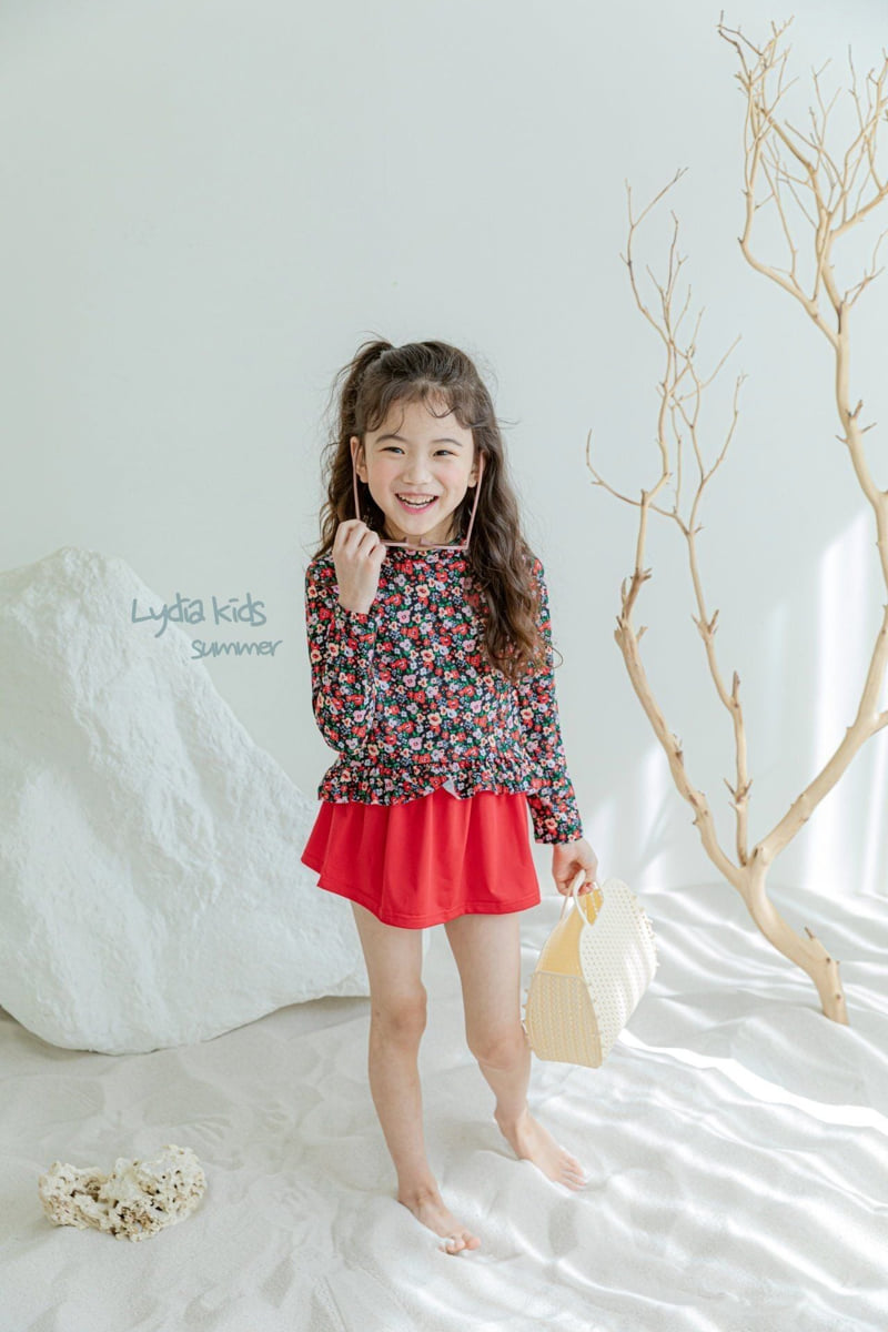 Lydia - Korean Children Fashion - #prettylittlegirls - Bono Swimsuit Set - 6