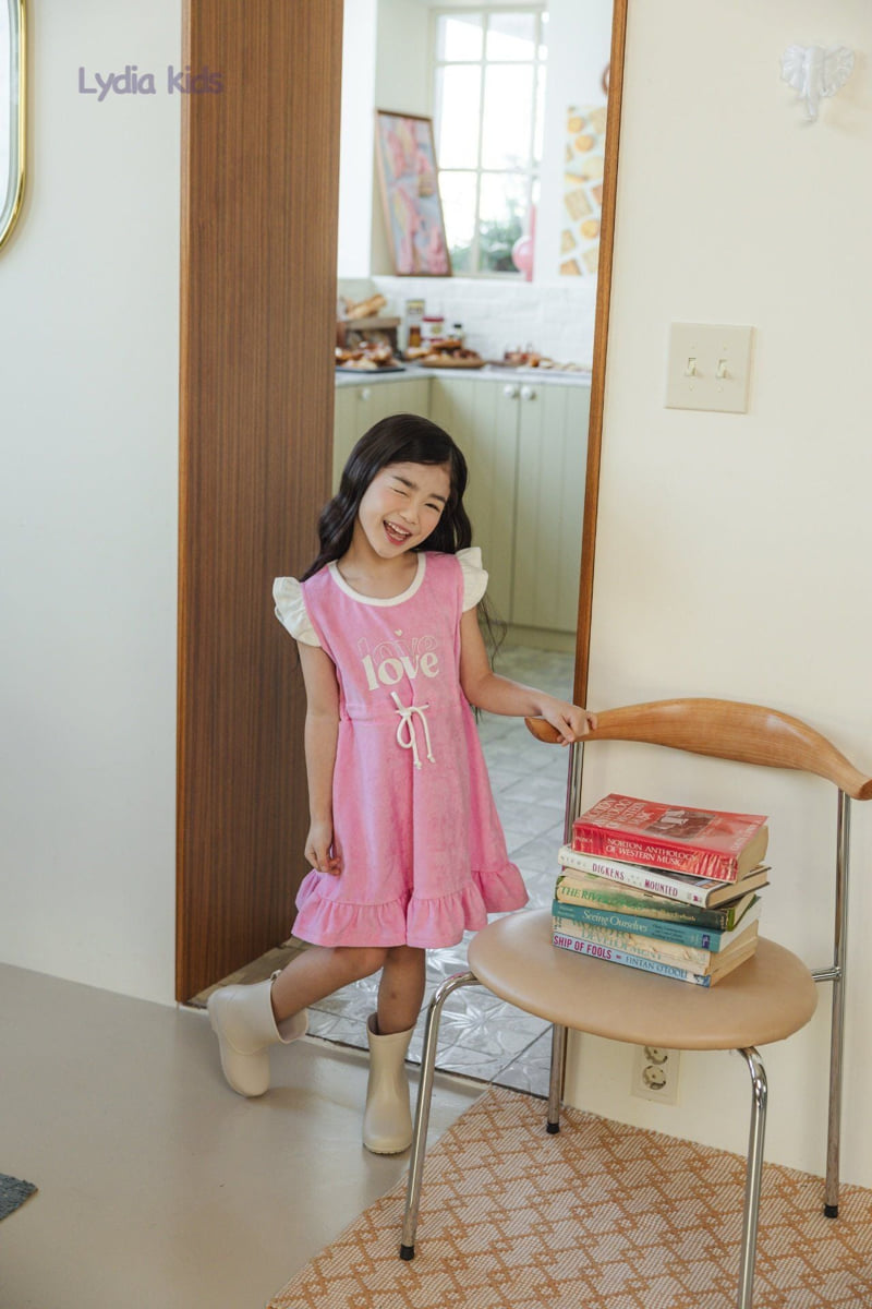 Lydia - Korean Children Fashion - #prettylittlegirls - Terry Beach One-piece - 7