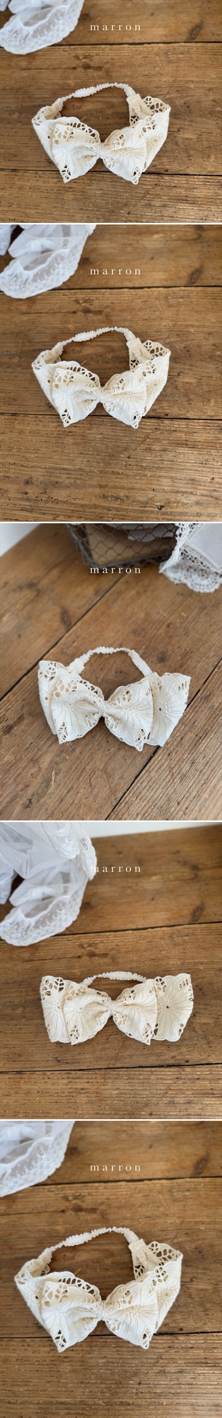 Marron - Korean Baby Fashion - #babyoninstagram - Flower Ribbon Headband
