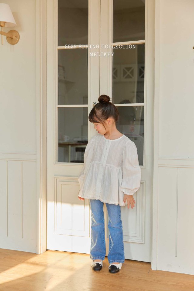 Melikey - Korean Children Fashion - #Kfashion4kids - To You Long Blouse   - 2