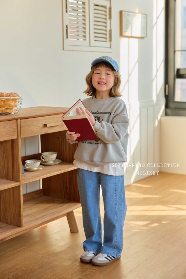 Melikey - Korean Children Fashion - #Kfashion4kids - Flower Blue Ball Cap - 8