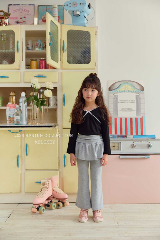 Melikey - Korean Children Fashion - #Kfashion4kids - Dia Ribbon Tee - 6