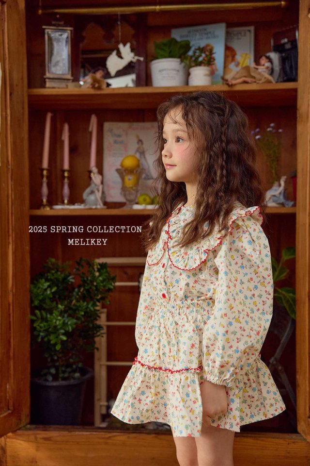 Melikey - Korean Children Fashion - #Kfashion4kids - Garden Frill Skirt - 5