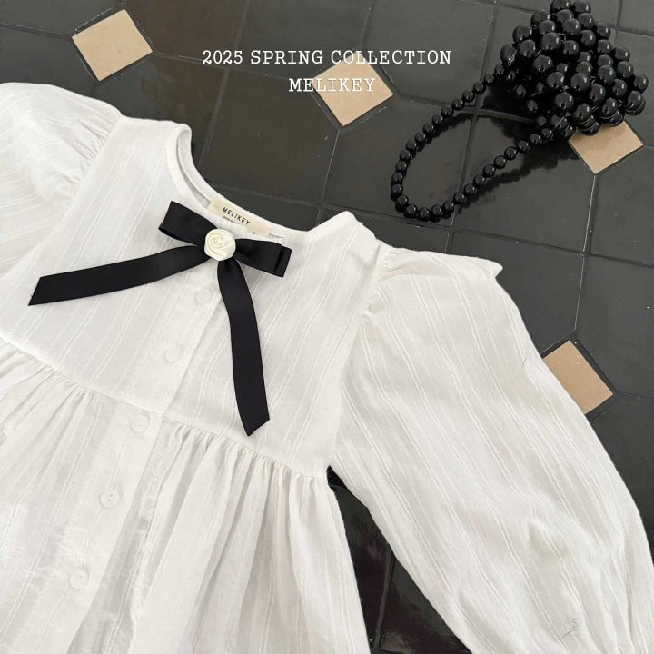 Melikey - Korean Children Fashion - #childofig - Rose Ribbon Brooch